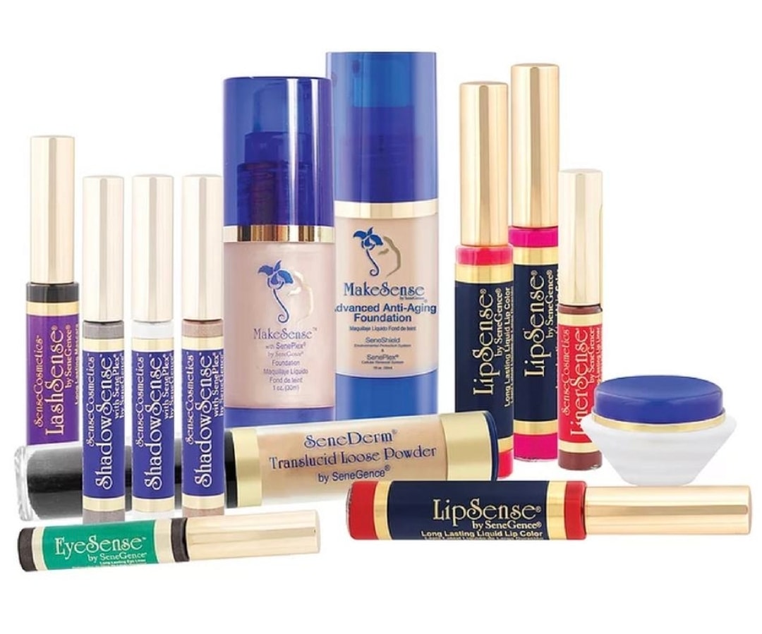 SeneGence cosmetics makeup product collection